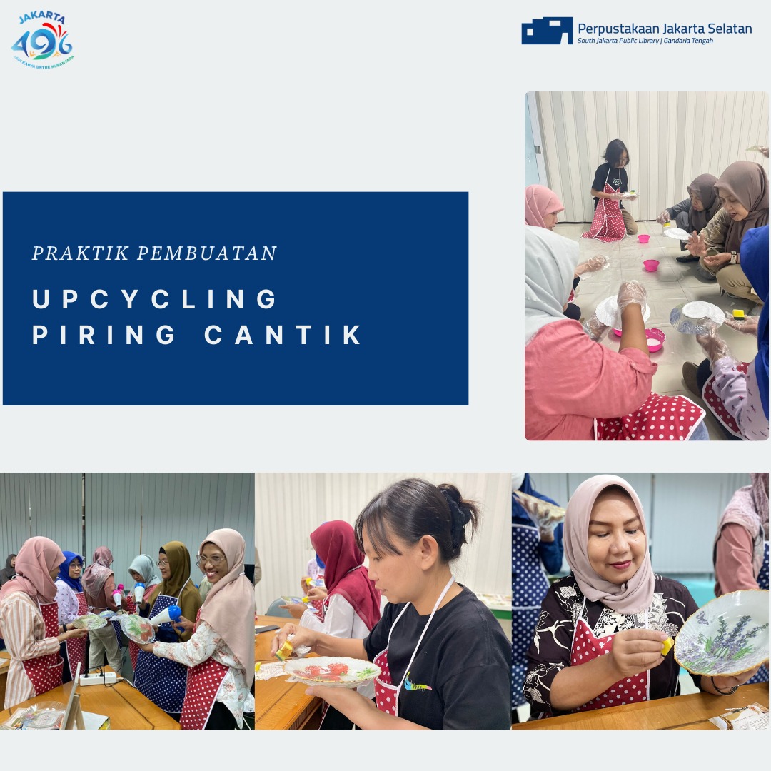 Workshop Upcycling Piring Cantik